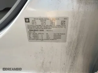 2012 Chevrolet Equinox LS with VIN 2GNALBEK2C1126085, listed as a IAAI auction lot 41883683 with 176,478 mi miles. Bid and sale history available at carsss.com. Image 9.