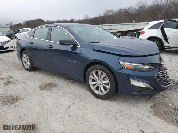 2022 Chevrolet Malibu LT with VIN 1G1ZD5ST6NF131043, listed as a Copart auction lot 43998415 with 56,383 mi miles and Salvage Title. Bid and sale history available at carsss.com. Image 4.