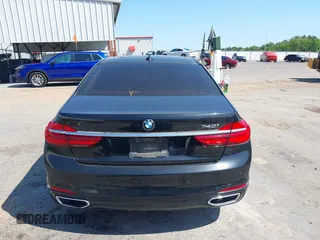 2016 BMW 7 Series 740i with VIN WBA7E2C55GG547752, listed as a IAAI auction lot 41992704 with Not Provided miles and . Bid and sale history available at carsss.com. Image 15.