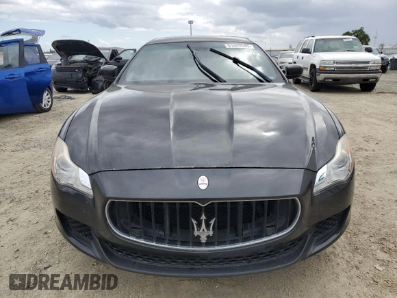 2016 Maserati Quattroporte S Q4 z VIN ZAM56RRA1G1167021, wystawiony jako Copart lot #51009545 z przebiegiem 93 847 mil mil oraz Tytuł czysty. Historia ofert i sprzedaży dostępna na DreamBid. Obrazek 5.