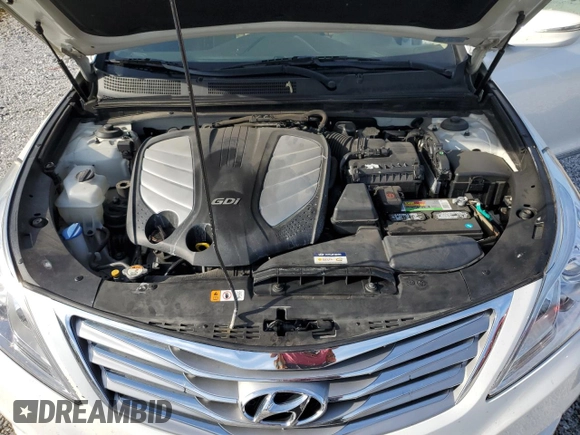 2013 Hyundai Azera with VIN KMHFG4JG3DA217272, listed as a Copart auction lot 62233965 with 155,100 mi miles and Salvage title. Bid and sale history available at DreamBid. Image 11.