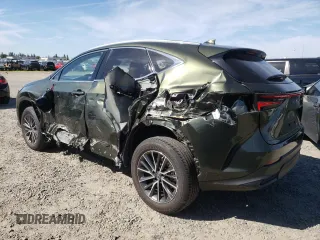 2022 Lexus NX with VIN JTJGGCEZ7N2003568, listed as a Copart auction lot 52594775 with 23,240 mi miles and Salvage Title. Bid and sale history available at carsss.com. Image 2.