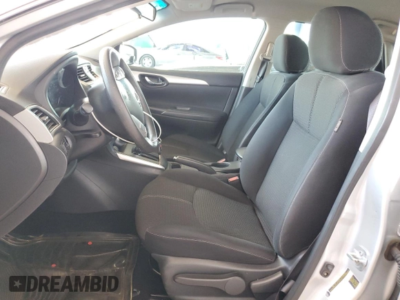 2017 Nissan Sentra S with VIN 3N1AB7AP6HY265433, listed as a Copart auction lot 59423425 with 86,718 mi miles and Salvage title. Bid and sale history available at DreamBid. Image 7.