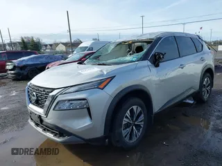 2022 Nissan Rogue SV with VIN JN8BT3BB7NW333756, listed as a IAAI auction lot 41938168 with 26,682 mi miles. Bid and sale history available at carsss.com. Image 16.