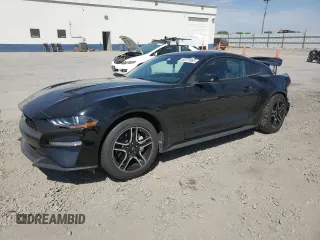 2019 Ford Mustang EcoBoost with VIN 1FA6P8TH2K5176100, listed as a Copart auction lot 60731865 with 6,118 mi miles and Salvage title. Bid and sale history available at DreamBid. Image 1.