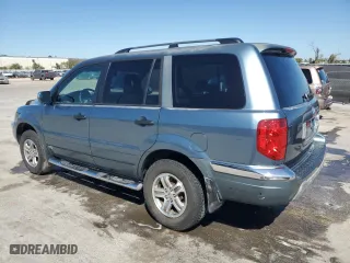 2005 Honda Pilot EX-L with RES with VIN 5FNYF18665B029964, listed as a Copart auction lot 48349055 with 214,108 mi miles and Salvage Title. Bid and sale history available at carsss.com. Image 2.