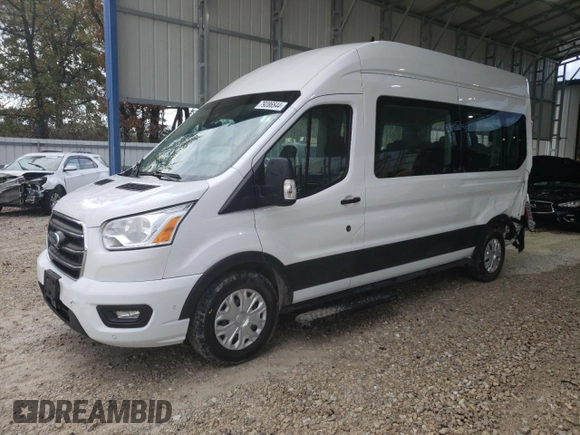 2021 Ford Transit Passenger XL with VIN 1FBAX2X80MKA32064, listed as a Copart auction lot 79286544 with 96,681 mi miles and Salvage Title. Bid and sale history available at DreamBid. Image 1.
