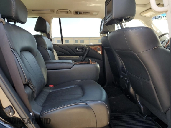 2017 Infiniti QX80 with VIN JN8AZ2NEXH9159646, listed as a Copart auction lot 74235294 with 50,650 mi miles and Salvage Title. Bid and sale history available at carsss.com. Image 11.