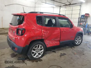 2018 Jeep Renegade Altitude with VIN ZACCJABB3JPH80621, listed as a Copart auction lot 51291855 with 105,399 mi miles and Salvage Title. Bid and sale history available at DreamBid. Image 3.