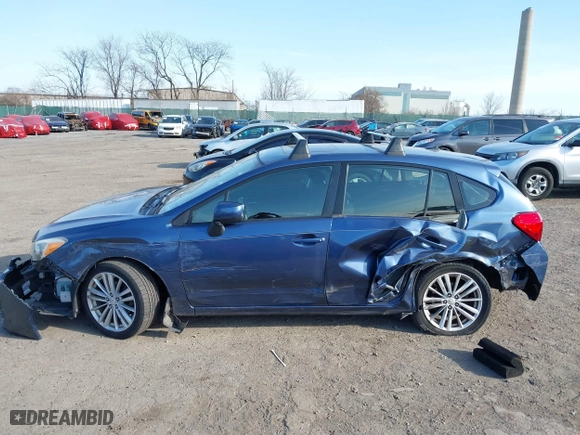 2012 Subaru Impreza Wagon 2.0i Premium with VIN JF1GPAF65CH208057, listed as a IAAI auction lot 41774058 with 93,335 mi miles. Bid and sale history available at carsss.com. Image 14.