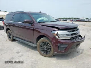 2024 Ford Expedition XLT with VIN 1FMJU1H88REA95895, listed as a Copart auction lot 58021865 with 4,403 mi miles and Salvage title. Bid and sale history available at DreamBid. Image 4.
