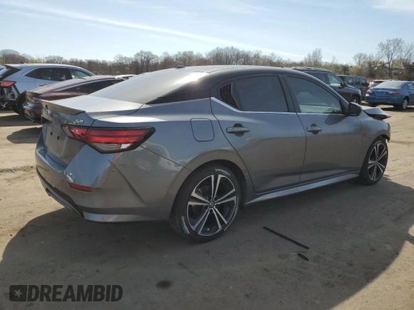 2020 Nissan Sentra SR with VIN 3N1AB8DV0LY228807, listed as a Copart auction lot 52566665 with 69,734 mi miles and Salvage Title. Bid and sale history available at DreamBid. Image 3.
