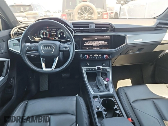 2023 Audi Q3 S line Premium with VIN WA1DECF3XP1106668, listed as a IAAI auction lot 42845143 with 46,005 mi miles and . Bid and sale history available at DreamBid. Image 29.