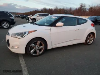 2014 Hyundai Veloster with VIN KMHTC6AD5EU192486, listed as a Copart auction lot 86204784 with 172,013 mi miles and Salvage Title. Bid and sale history available at carsss.com. Image 1.