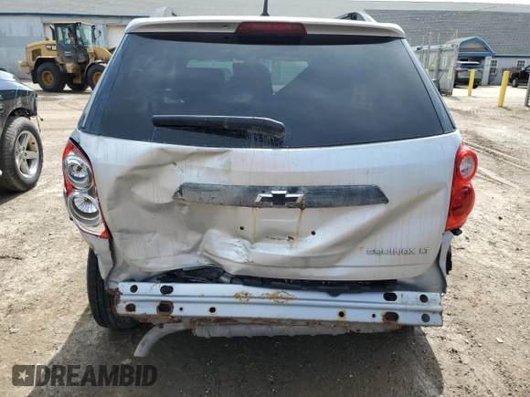 2010 Chevrolet Equinox LT w/2LT with VIN 2CNALPEW6A6354871, listed as a Copart auction lot 49373135 with 174,068 mi miles and Salvage Title. Bid and sale history available at carsss.com. Image 6.