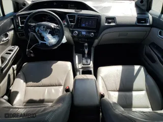 2014 Honda Civic Sedan EX-L with VIN 19XFB2F96EE012416, listed as a Copart auction lot 54195665 with 189,574 mi miles and Salvage Title. Bid and sale history available at carsss.com. Image 8.