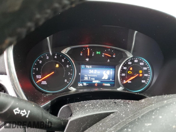 2019 Chevrolet Equinox LT with VIN 3GNAXKEV1KS587022, listed as a Copart auction lot 47767375 with 86,858 mi miles and Salvage Title. Bid and sale history available at carsss.com. Image 9.