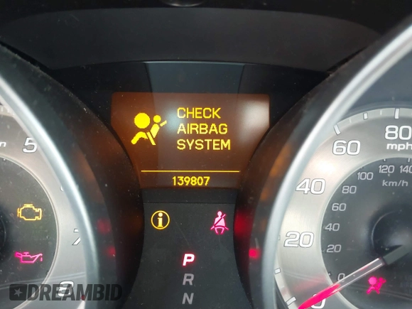 2010 Acura MDX Technology Pkg with VIN 2HNYD2H65AH505244, listed as a IAAI auction lot 41816959 with 139,807 mi miles. Bid and sale history available at carsss.com. Image 15.