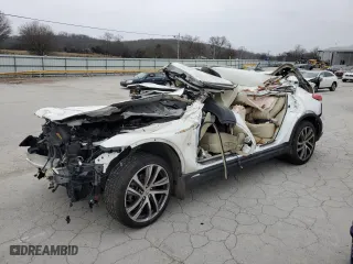 2017 Infiniti QX50 with VIN JN1BJ0RR2HM400396, listed as a Copart auction lot 87584705 with 0 mi miles and Non Repairable. Bid and sale history available at carsss.com. Image 1.