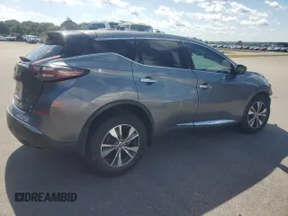 2022 Nissan Murano S with VIN 5N1AZ2AJ6NC114275, listed as a Copart auction lot 70842084 with 58,558 mi miles and Non Repairable. Bid and sale history available at DreamBid. Image 3.