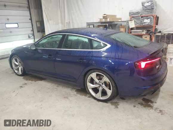 2019 Audi RS 5 Sportback z VIN WUABWCF54KA900346, wystawiony jako Copart lot #57398965 z przebiegiem 49 501 mil mil oraz Szkoda całkowita • Salvage title. Historia ofert i sprzedaży dostępna na DreamBid. Obrazek 2.