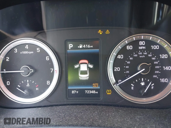 2019 Hyundai Sonata Sport z VIN 5NPE34AF1KH797081, wystawiony jako IAAI lot #42260397 z przebiegiem 72 348 mil mil oraz . Historia ofert i sprzedaży dostępna na DreamBid. Obrazek 7.