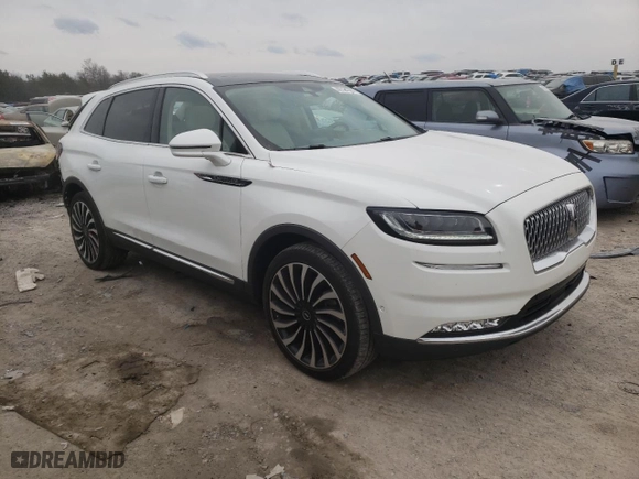 2021 Lincoln Nautilus Black Label with VIN 2LMPJ9JP8MBL03107, listed as a Copart auction lot 42724964 with 25,902 mi miles. Bid and sale history available at carsss.com. Image 4.