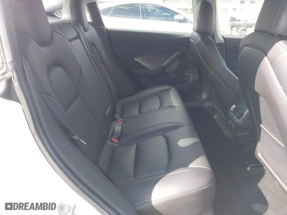 2018 Tesla Model 3 Long Range Battery with VIN 5YJ3E1EA8JF162130, listed as a IAAI auction lot 41933015 with 50,081 mi miles. Bid and sale history available at carsss.com. Image 8.