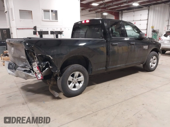 2024 Ram 1500 SLT with VIN 1C6RR7GGXRS124813, listed as a IAAI auction lot 41752900 with 23,758 mi miles and . Bid and sale history available at DreamBid. Image 4.