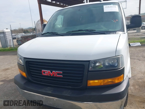 2019 GMC Savana Cargo with VIN 1GTW7AFG4K1269843, listed as a IAAI auction lot 41848438 with 70,419 mi miles. Bid and sale history available at carsss.com. Image 12.