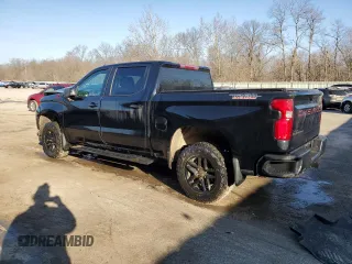 2021 Chevrolet Silverado 1500 LT Trail Boss with VIN 3GCPYFED2MG357364, listed as a Copart auction lot 48551445 with 87,235 mi miles and Salvage Title. Bid and sale history available at DreamBid. Image 2.