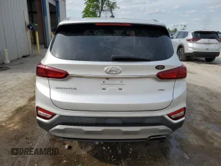 2019 Hyundai Santa Fe SE z VIN 5NMS2CAD3KH105642, wystawiony jako Copart lot #56133945 z przebiegiem 55 621 mil mil oraz Szkoda całkowita • Salvage title. Historia ofert i sprzedaży dostępna na DreamBid. Obrazek 6.