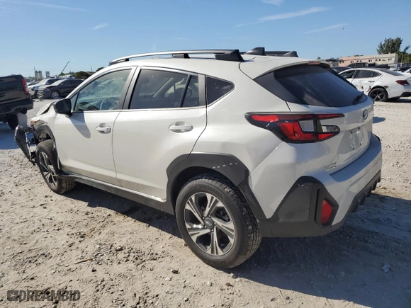 2024 Subaru Crosstrek Premium with VIN JF2GUADC3R8863565, listed as a Copart auction lot 49976295 with 7,029 mi miles and Salvage Title. Bid and sale history available at carsss.com. Image 2.