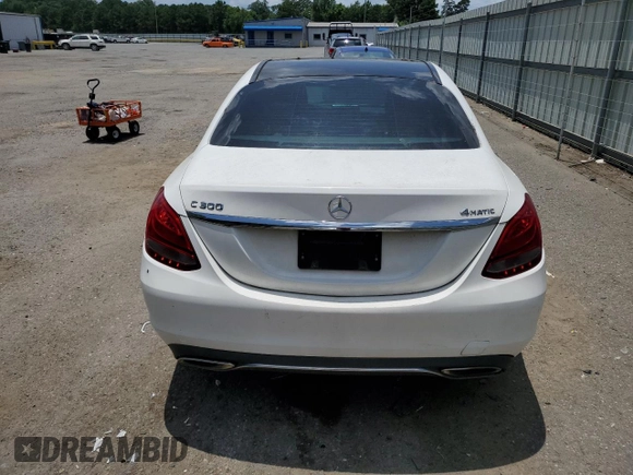 2016 Mercedes-Benz C 300 Luxury with VIN 55SWF4KB9GU165747, listed as a Copart auction lot 61984125 with 173,168 mi miles and Clean title. Bid and sale history available at DreamBid. Image 6.