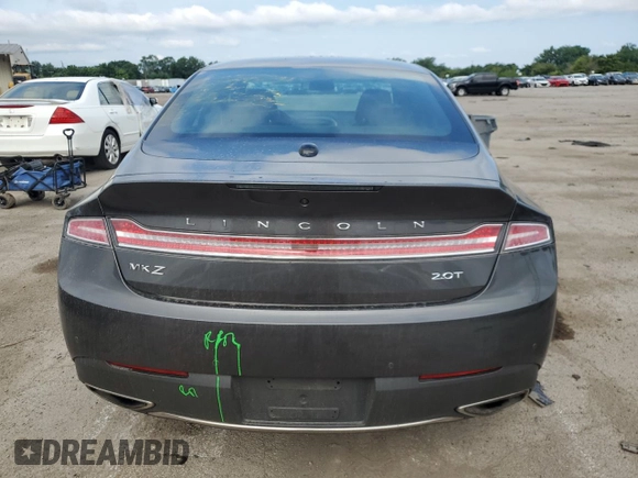 2019 Lincoln MKZ Standard with VIN 3LN6L5A99KR632571, listed as a Copart auction lot 63202675 with 80,330 mi miles and Salvage title. Bid and sale history available at DreamBid. Image 6.