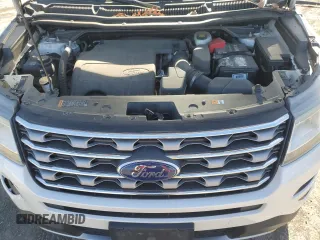 2016 Ford Explorer XLT with VIN 1FM5K8D83GGB57596, listed as a Copart auction lot 54983325 with 119,575 mi miles and Salvage Title. Bid and sale history available at DreamBid. Image 12.