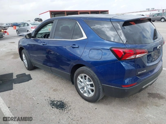 2023 Chevrolet Equinox LT with VIN 3GNAXKEG1PS120109, listed as a IAAI auction lot 41831535 with 51,379 mi miles. Bid and sale history available at carsss.com. Image 3.
