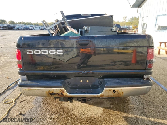 2001 Dodge Ram 1500 with VIN 1B7HC16Z21S719200, listed as a Copart auction lot 75506184 with 163,067 mi miles and Salvage Title. Bid and sale history available at carsss.com. Image 6.