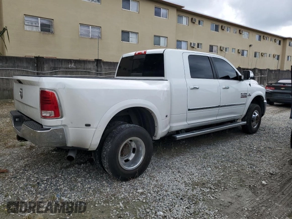 2016 Ram 3500 Laramie with VIN 3C63RRML4GG296553, listed as a Copart auction lot 73175014 with 0 mi miles and Salvage Title. Bid and sale history available at carsss.com. Image 3.