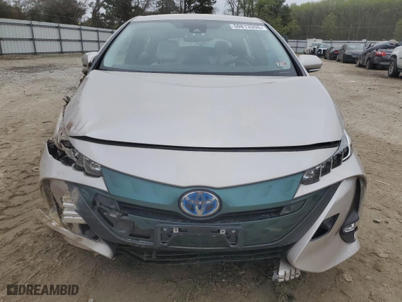 2018 Toyota Prius Prime Plus with VIN JTDKARFP9J3095382, listed as a Copart auction lot 50813355 with 67,392 mi miles and Salvage Title. Bid and sale history available at carsss.com. Image 5.