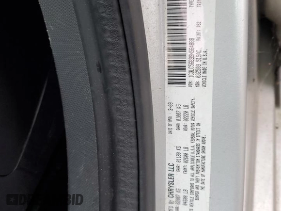2009 Chrysler Sebring Touring with VIN 1C3LC56B99N564888, listed as a Copart auction lot 88457795 with Not provided miles and Salvage title. Bid and sale history available at DreamBid. Image 12.