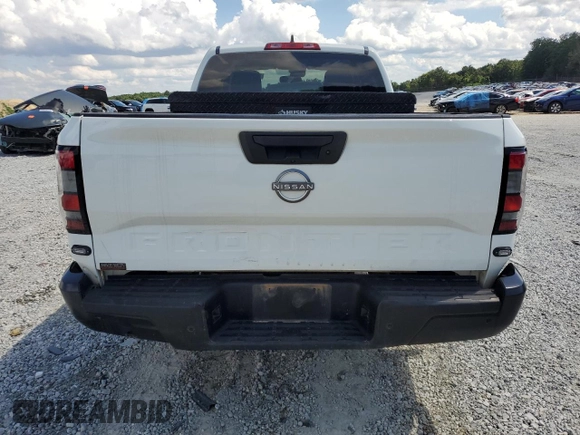 2023 Nissan Frontier S with VIN 1N6ED1CL1PN622400, listed as a Copart auction lot 61075485 with 41,481 mi miles and Salvage title. Bid and sale history available at DreamBid. Image 6.