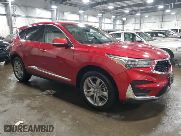 2021 Acura RDX w/Advance Package with VIN 5J8TC2H76ML032510, listed as a Copart auction lot 88472705 with 45,519 mi miles and Salvage Title. Bid and sale history available at carsss.com. Image 4.