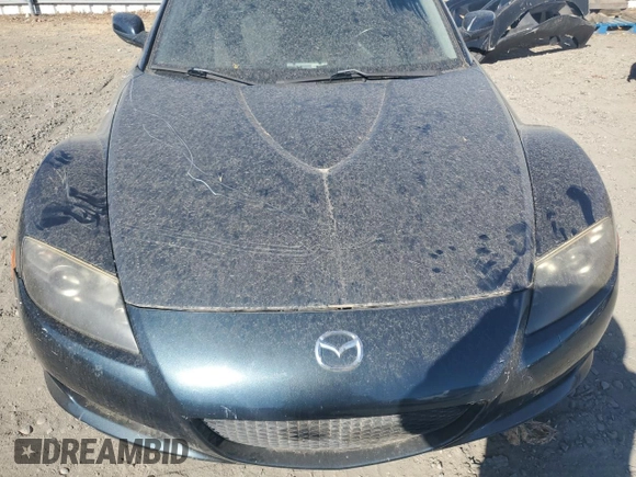 2004 Mazda RX-8 with VIN JM1FE173040120372, listed as a Copart auction lot 76424304 with Not Provided miles and Salvage Title. Bid and sale history available at DreamBid. Image 11.