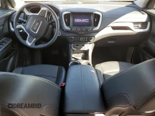 2024 GMC Terrain SLT with VIN 3GKALVEG5RL276774, listed as a Copart auction lot 50169455 with 10,409 mi miles and Salvage title. Bid and sale history available at DreamBid. Image 8.