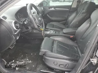 2015 Audi A3 2.0T Premium Plus with VIN WAUEFGFF6F1125982, listed as a Copart auction lot 46161475 with 129,183 mi miles and Salvage Title. Bid and sale history available at carsss.com. Image 7.