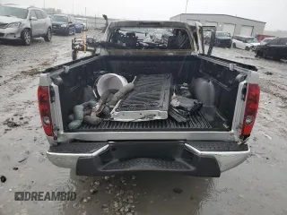 2012 GMC Canyon SLE1 with VIN 1GTE5MF98C8121966, listed as a Copart auction lot 73046854 with 0 mi miles and Salvage Title. Bid and sale history available at carsss.com. Image 6.