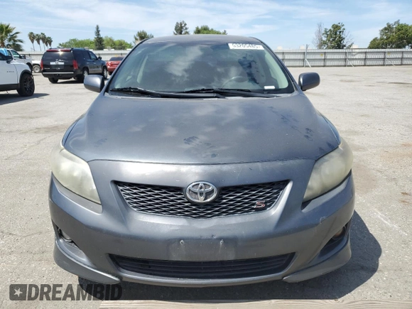 2009 Toyota Corolla with VIN 1NXBU40E99Z112149, listed as a Copart auction lot 53205485 with 226,689 mi miles and Clean Title. Bid and sale history available at carsss.com. Image 5.