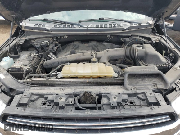 2019 Ford F-150 XL with VIN 1FTEW1E40KFC80332, listed as a Copart auction lot 50628765 with 37,897 mi miles and Salvage Title. Bid and sale history available at carsss.com. Image 11.