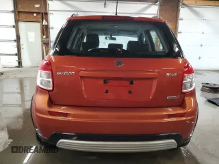 2007 Suzuki SX4 with VIN JS2YB413675111054, listed as a Copart auction lot 86679914 with 118,687 mi miles and Salvage Title. Bid and sale history available at carsss.com. Image 6.